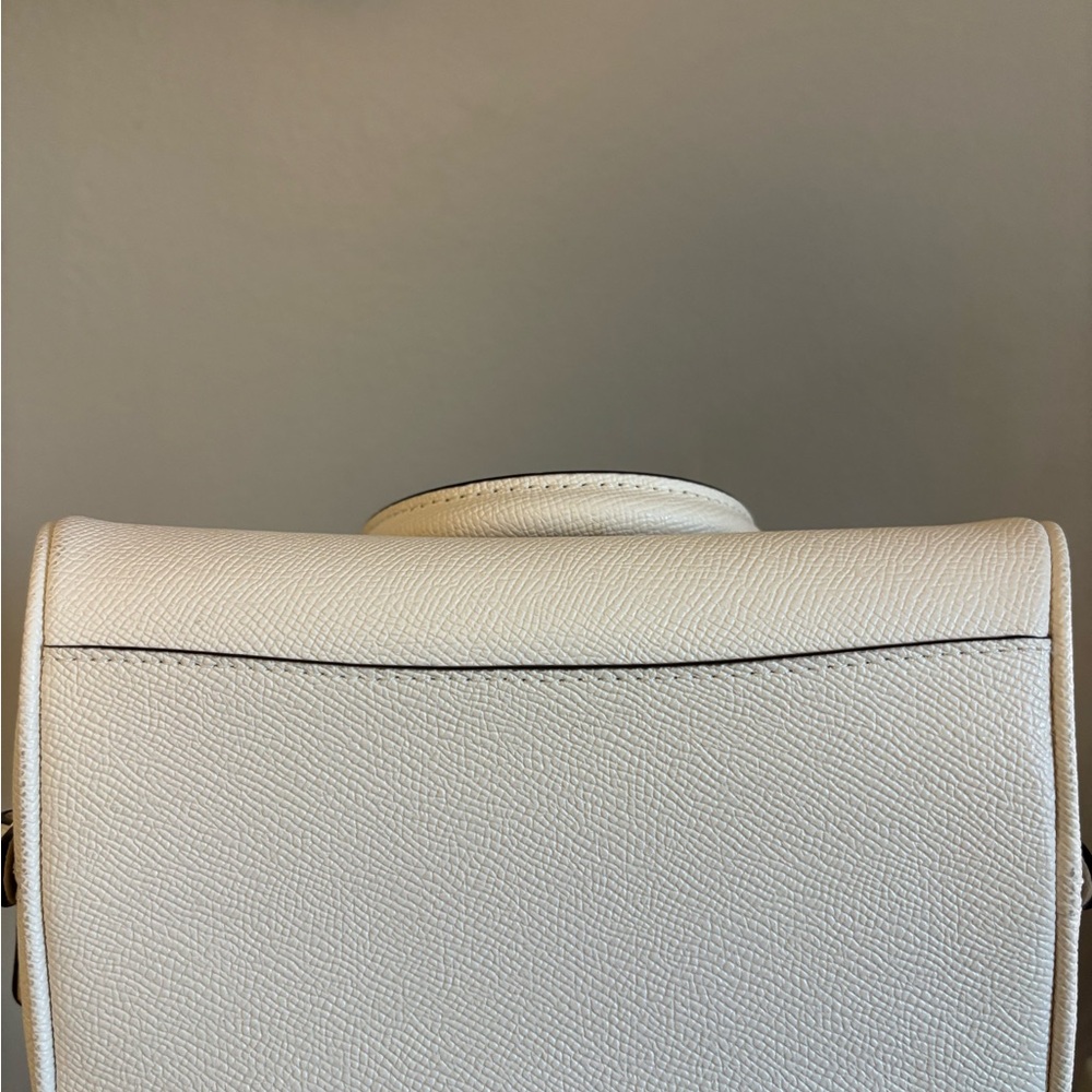 Coach Sydney Satchel Bag - Gold/Chalk - Picture 12 of 12